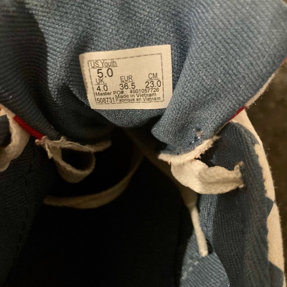 MULTI COLOR VANS size 5Y - Picture 4 of 4